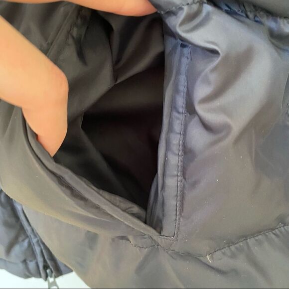 Brooks Brothers Down Puffer Coat Winter Jacket Navy Blue Coat 6 - Picture 10 of 11